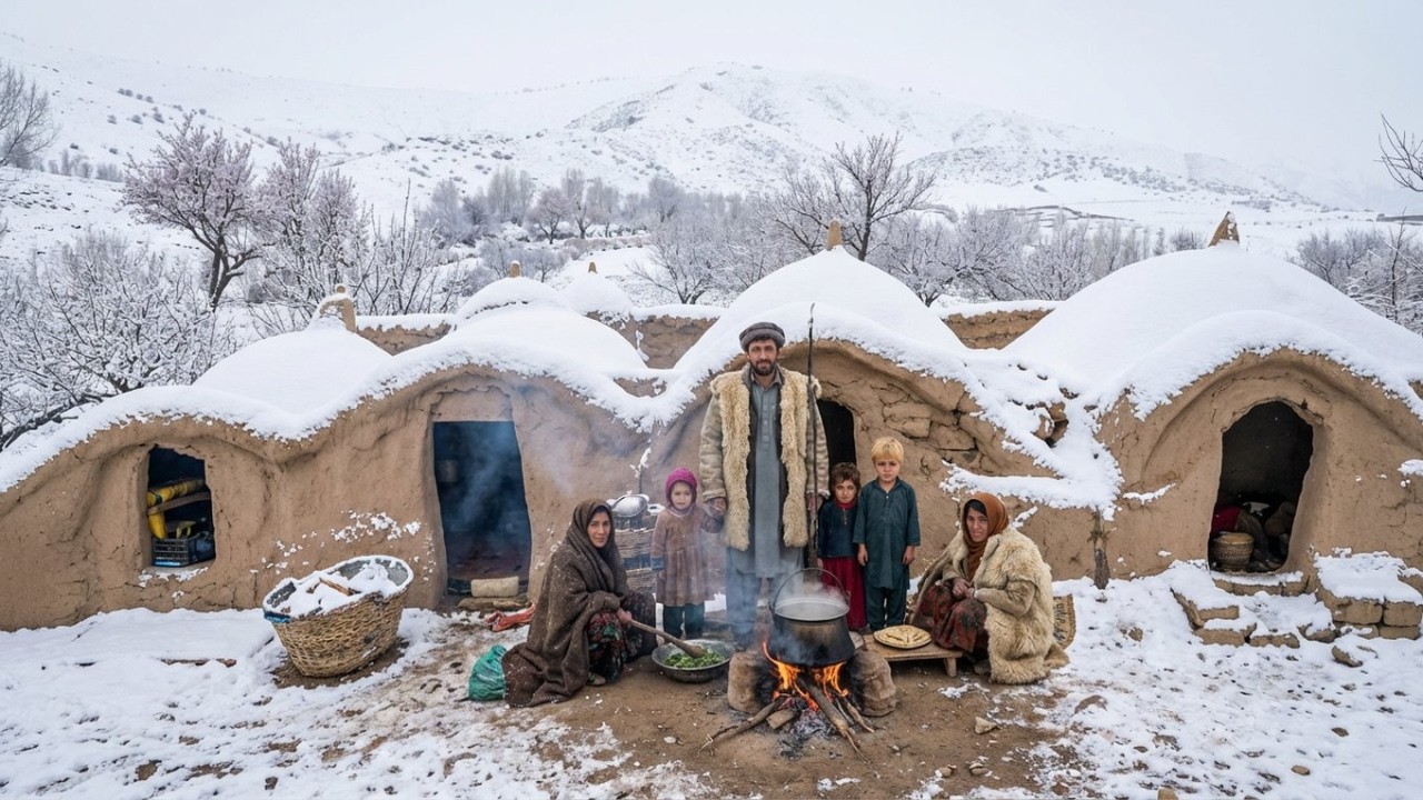 The Last Family Living the Old Way in Afghanistan's Forgotten Mountains | Winter Cooking & Life