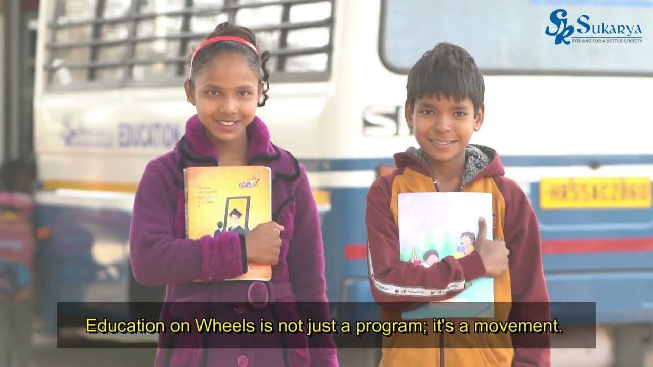 Education on Wheels - Bringing school to the slums