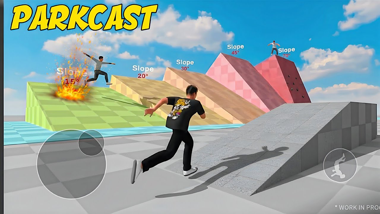 ParkCast &mdash; реалистичная мобильная паркур-игра от Ruser Games | Скоро 🔥