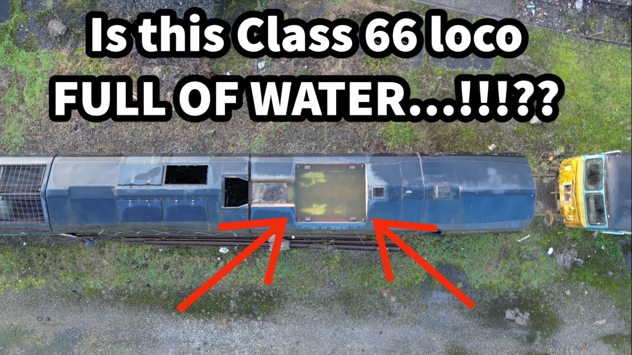 Is this Class 66 Loco FULL OF WATER...?