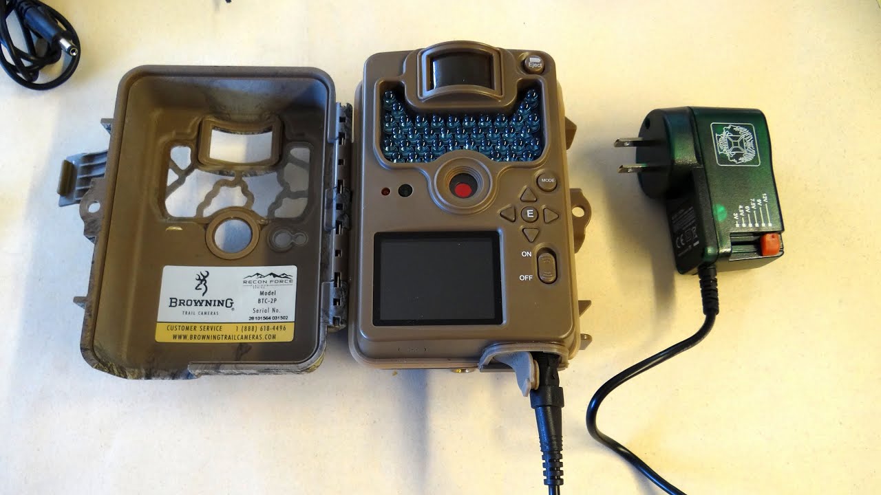 Trail Camera DIY AC Adapter