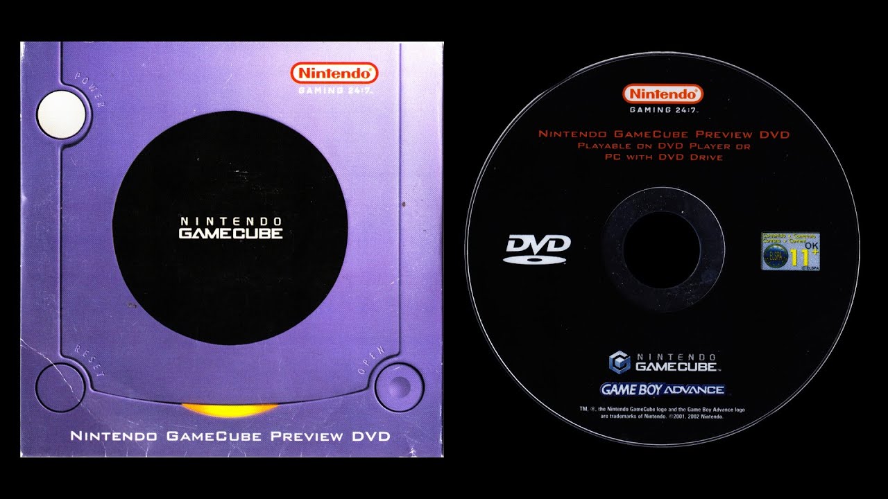 Nintendo Gamecube Preview DVD - 2002