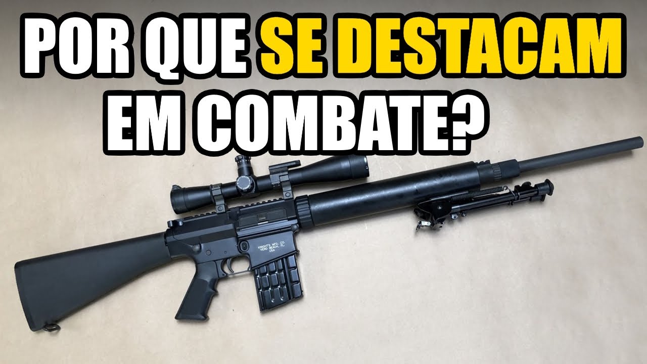 SR-25 e M110 SASS. Os PREFERIDOS das forças especiais?
