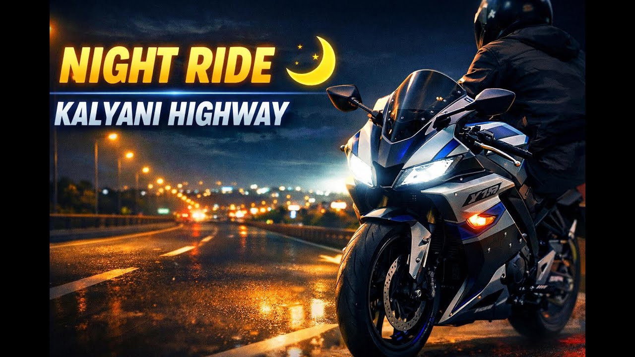 Night Ride on Kalyani Highway 🌃 | Smooth Ride POV | MD AYUSH