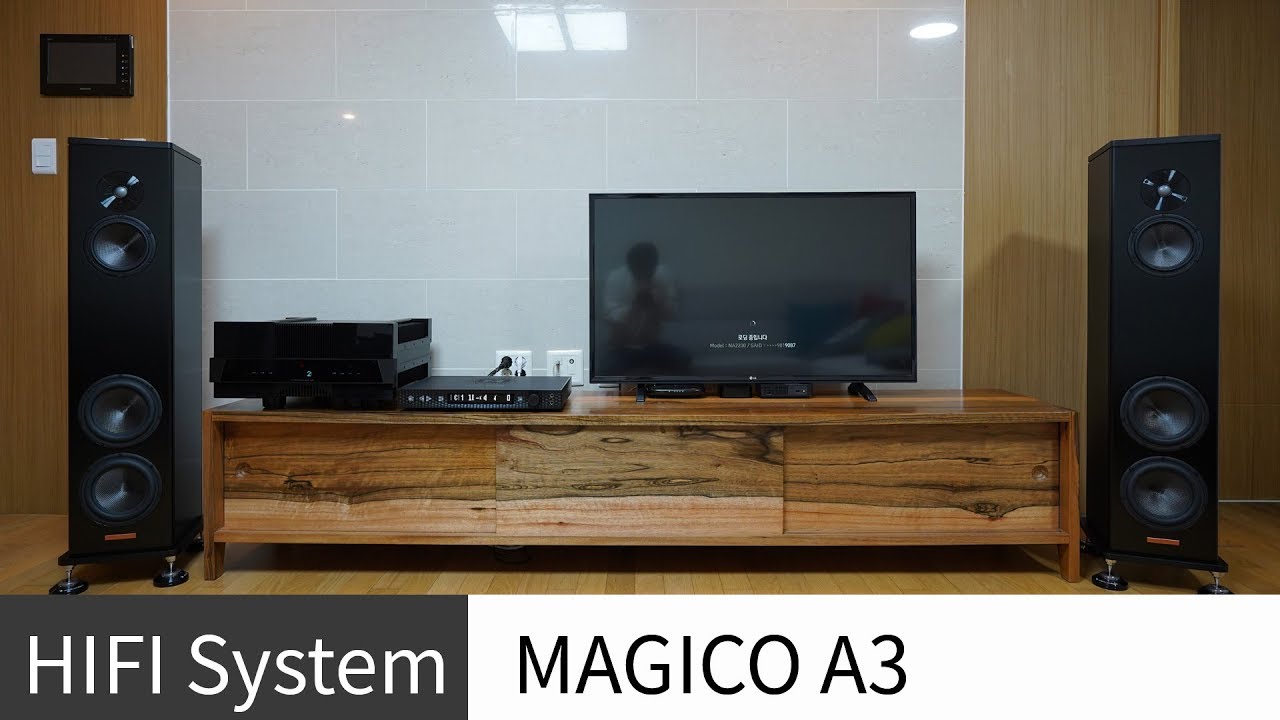 MAGICO A3 스피커 와 Gryphon(그리폰) Diablo 300 인티앰프 와 Mytek(마이텍) Manhattan II 이용한 하이파이 설치기