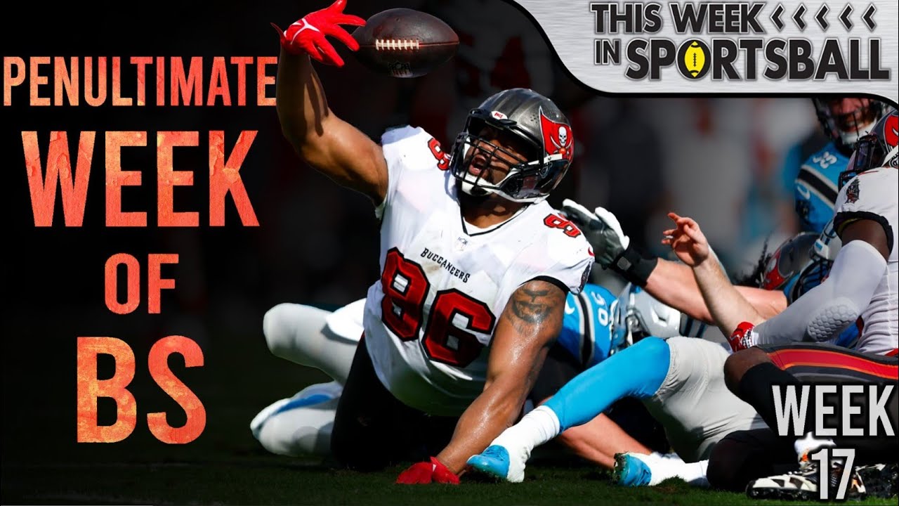 This Week in Sportsball: NFL Week Seventeen Edition (2022)
