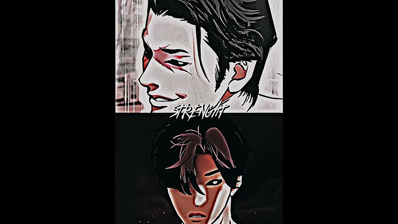 UI DANIEL VS GUN PARK #edit #lookism #manhwa #youtubeshorts