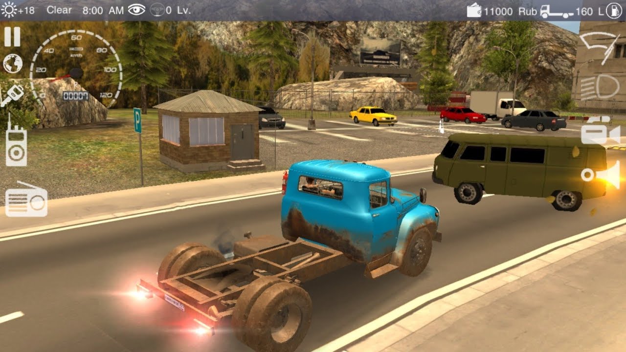 Russian Car Driver ZIL 130 Gameplay | Realistic Soviet Truck Simulator (PC/Android)