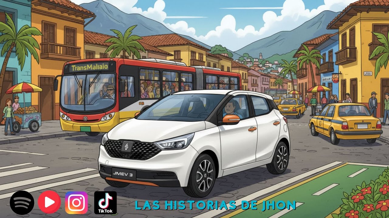 Test Drive JMEV EV3 | ¿Cómo se siente manejar este carro eléctrico urbano?