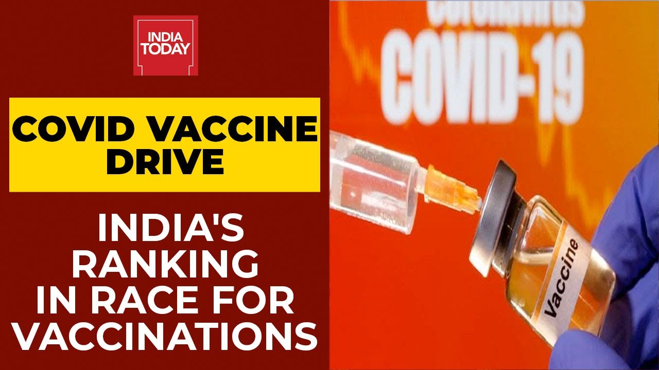 India's Ranking In Race For Covid Vaccinations Around The World | India Today