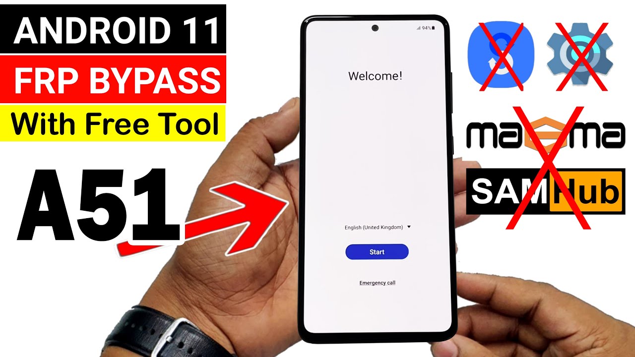 Samsung A51 ANDROID 11 GOOGLE ACCOUNT REMOVE | With Free Tool (Latest Security Patch)🔥🔥🔥