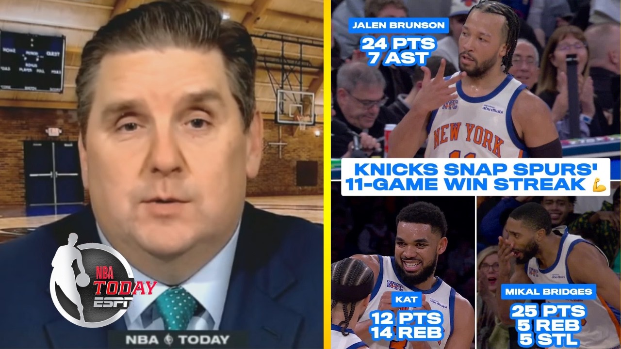 NBA TODAY | Knicks defense embarrassed Wemby! - Windy reacts to Jalen Brunson defeat Spurs 117–89