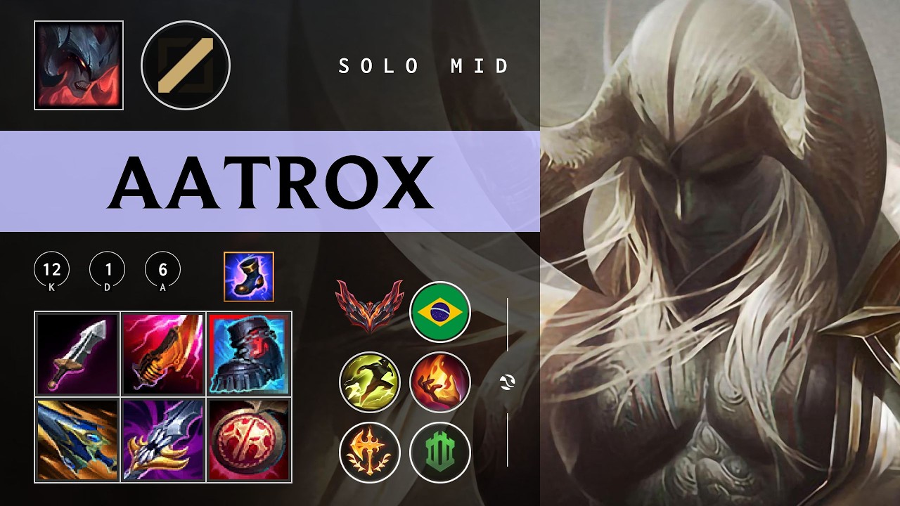 Aatrox Mid vs Kassadin - BR Grandmaster Patch 26.05