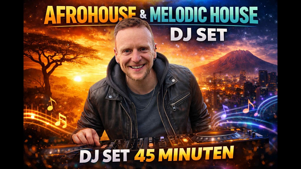 Afro House & Melodic House DJ Set | Deep Grooves | 45 Min