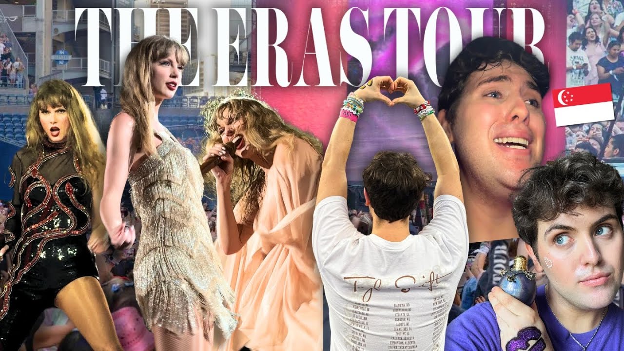 I went to ALL SIX NIGHTS of the eras tour in Singapore 🤯 🩷 🫶 *chaotic vlog*