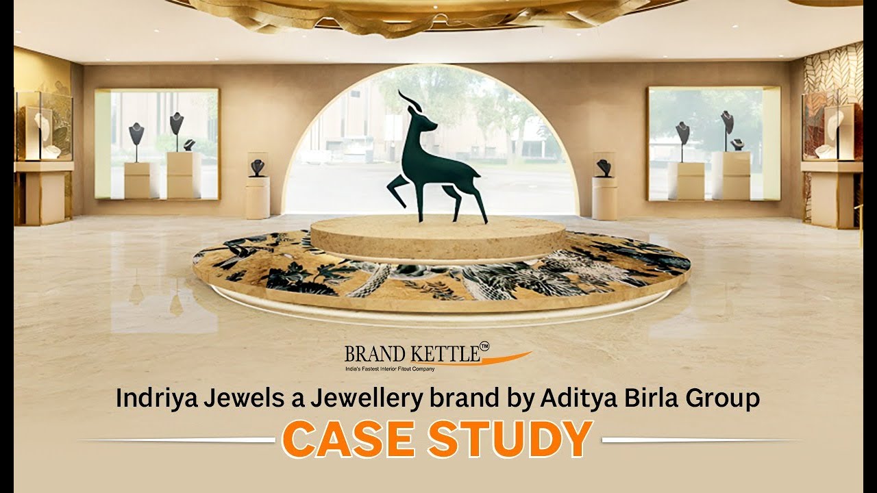 Indriya Jewels Jewellery brand by Aditya Birla Group Case Study -Brand Kettle Created Flagship Store