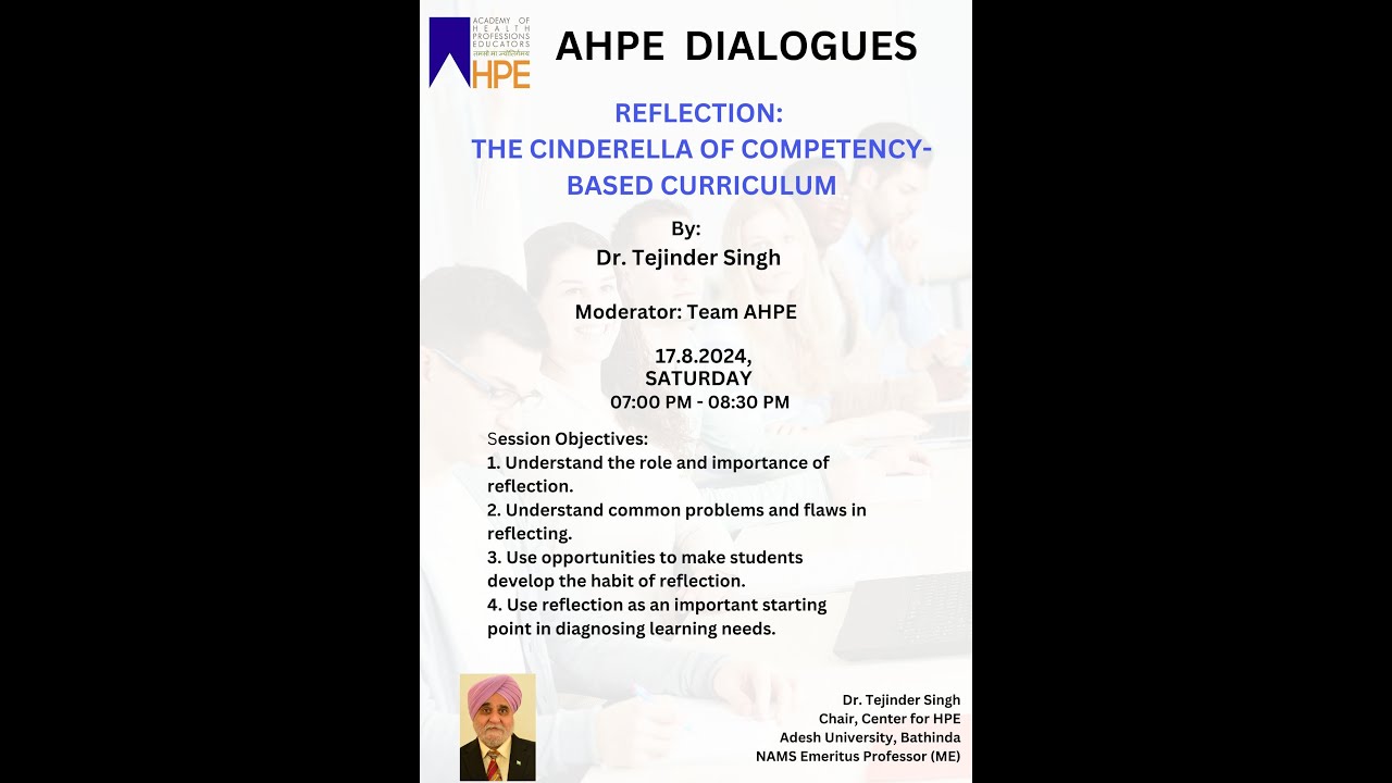 AHPE Dialogues-