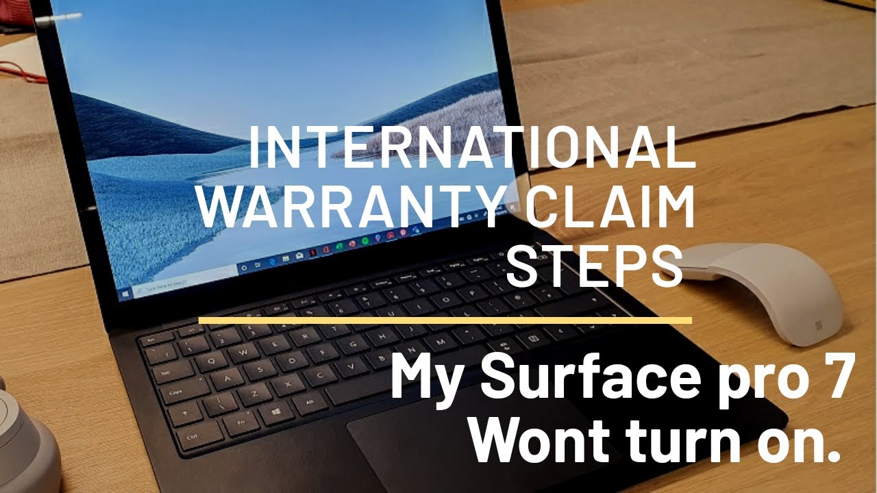 Surface Pro 7 Wont work. Claimed International warranty