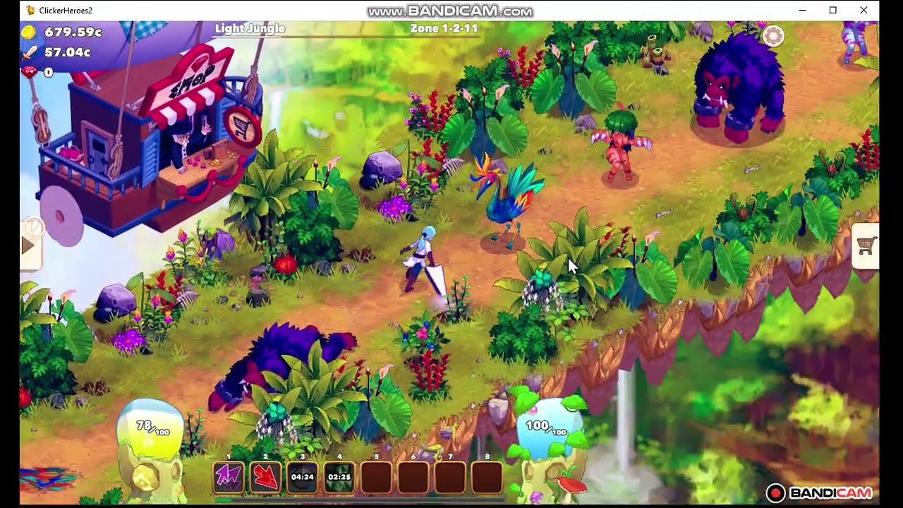 Clicker Heroes 2 [Transcendence 0: Ascension 0: World 2: Part 1: Light Jungle]