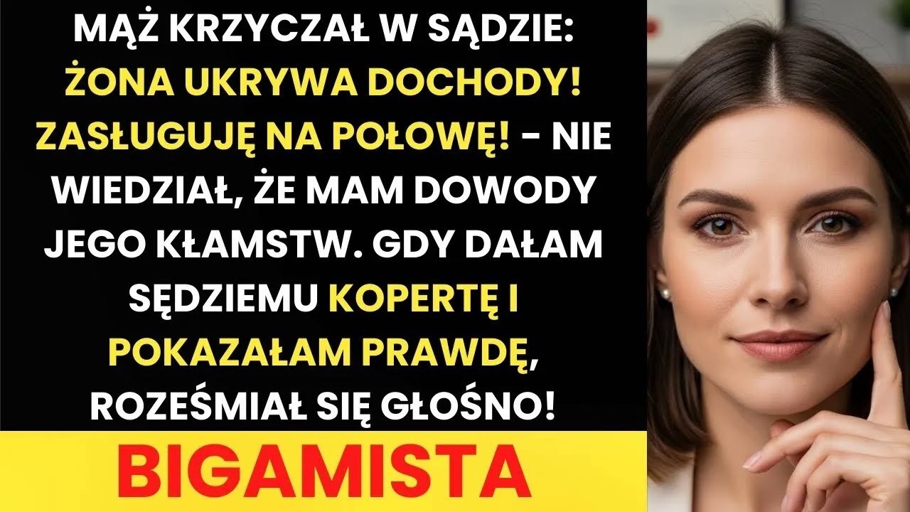 Mąż żądał połowy majątku w sądzie   gdy dałam sędziemu kopertę, roześmiał się z niego