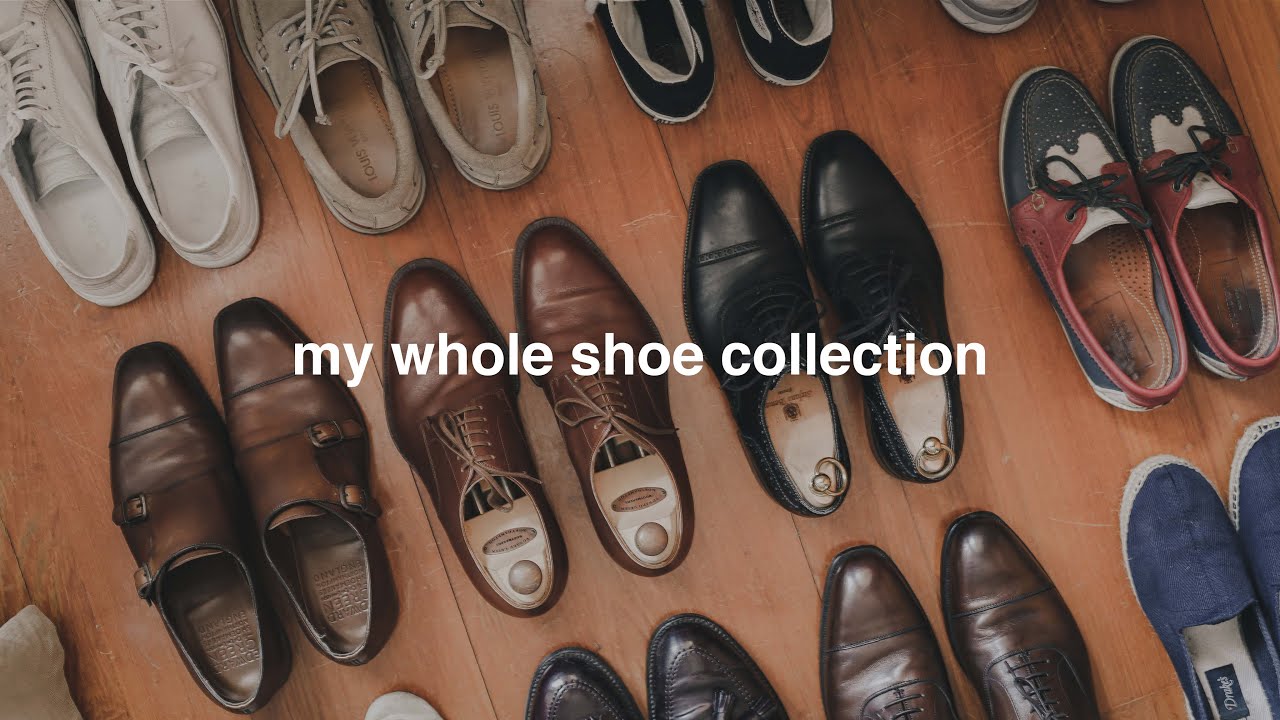 MY WHOLE SHOE COLLECTION เปิดกรุรองเท้าทั้งหมดของผมกว่า 30 คู่ | TaninS
