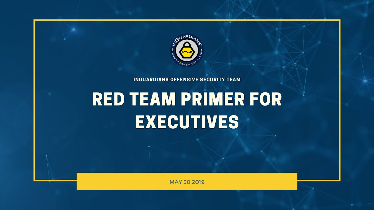 Red Team Primer For Executives