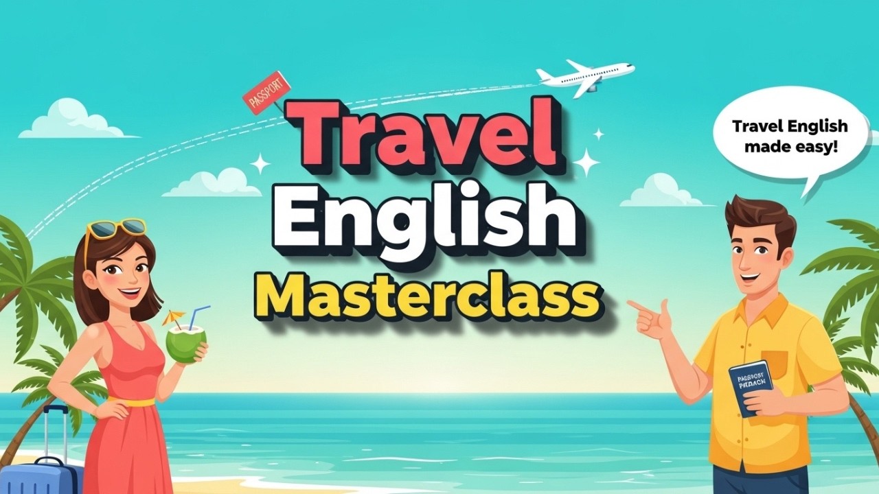 Travel English Masterclass: Confident Conversations for Your Next Adventure