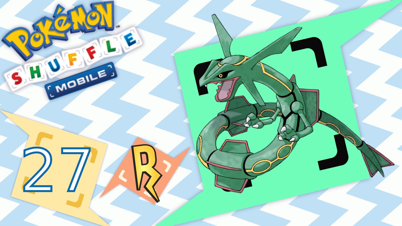 Pokémon Shuffle Mobile - ¡RAYQUAZA! (EVENTO/SPECIAL)