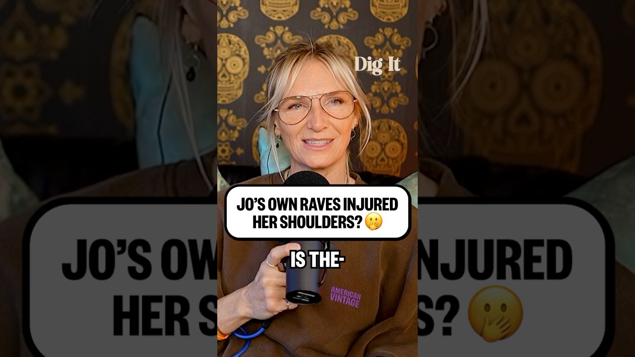 Jo Whiley's dedication to the rave is causing her issues... #raving #podcast #90s