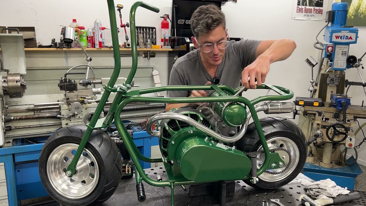 Hustler Rotary Scorpion Minibike Assembly - Part 2