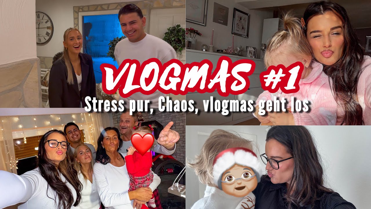 VLOGMAS #1 - Es geht endlich los 😍
