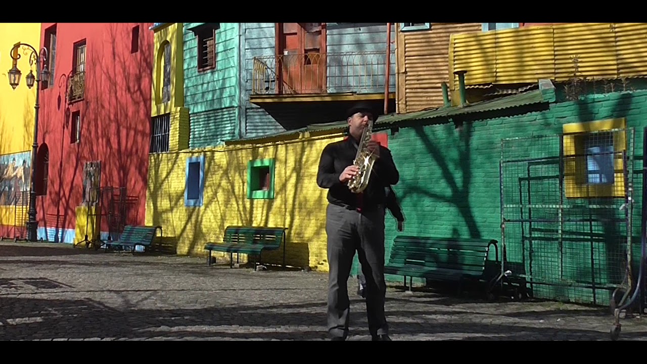 Tango CAMINITO con saxo alto por SERGIO SAXTANGO