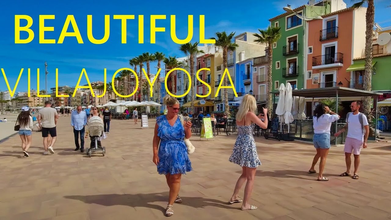 Villajoyosa SPAIN 🇪🇸 Best places for next vacation 2025 in Costa Blanca Spain [4K UHD]