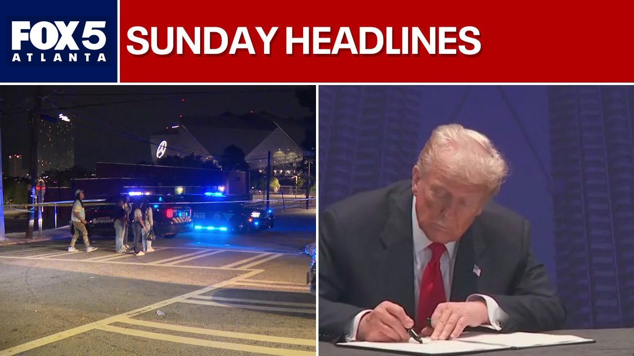 Overnight shootings near Clark Atlanta campus and Trump in Asia | FOX 5 News
