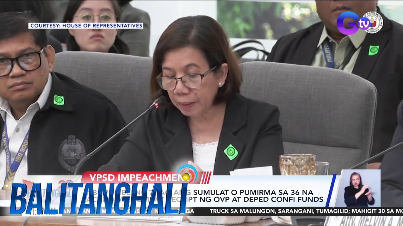 NBI - Posibleng 7 tao ang sumulat o pumirma sa 36 acknowledgment... | Balitanghali