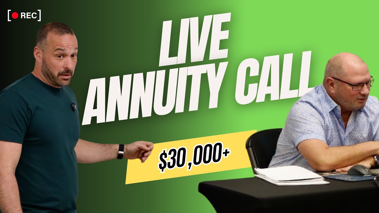 Watch Me Close A $30,000 Sales Call: Life Insurance & Annuity Selling