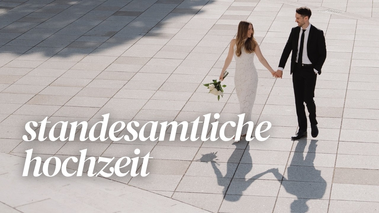 Wir sind VERHEIRATET! Unsere standesamtliche Trauung 💍🤍 | Wedding Vlog