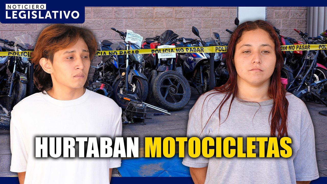 Desarticulan bandas de hurto de motocicletas en San Salvador | Noticiero Legislativo -4 febrero 2026