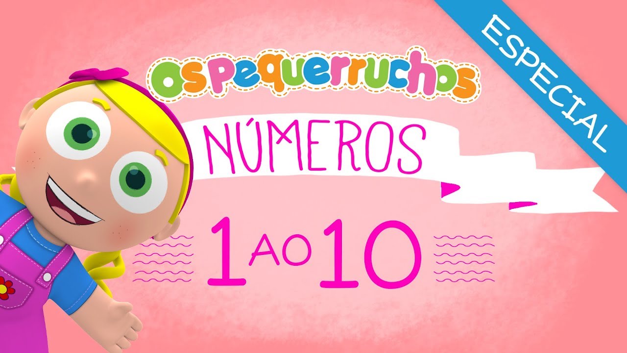 Especial Os Pequerruchos Almanaque - NÚMEROS - Do 1 ao 10