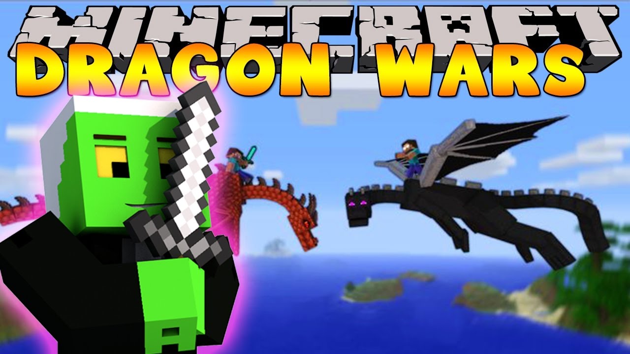 ZGW PLAYS MINECWAFT: DRAGON WARS on the HYPIXEL SERVER!