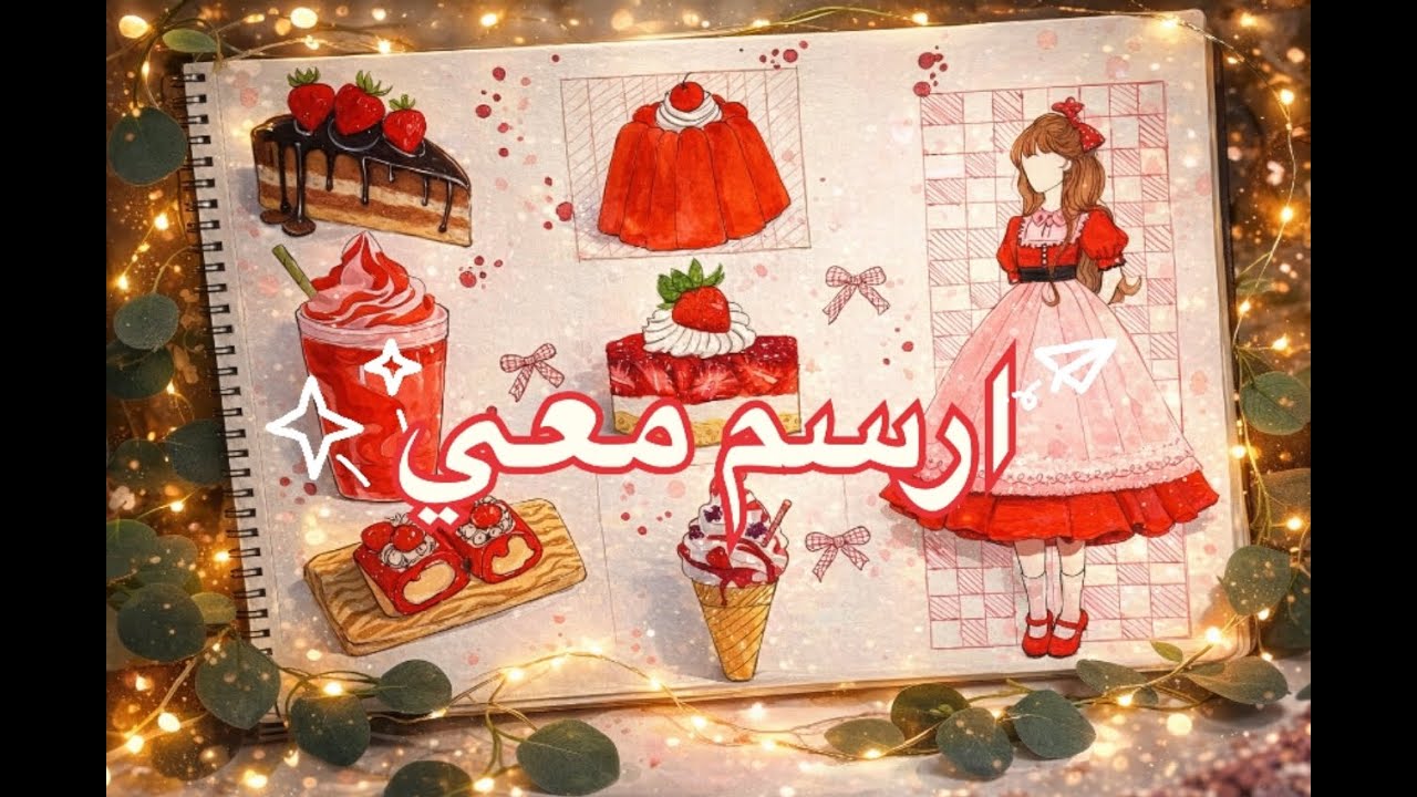 Art vlog يومي وانا برسم وكمان اتمشيت عالبحر 🥰❤️
