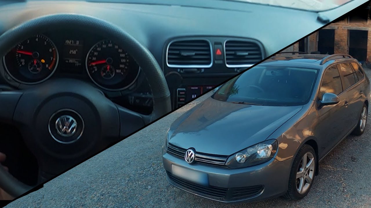 VW Golf 6 Variant 2.5l 170HP AT | VW Jetta Sportwagen USA | POV TEST DRIVE