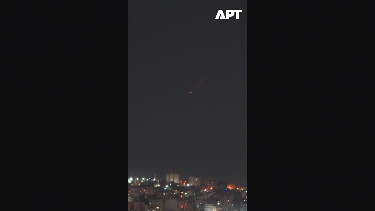 Iran&rsquo;s Multi-Wave Attack Sends Debris Across West Bank Towns | APT