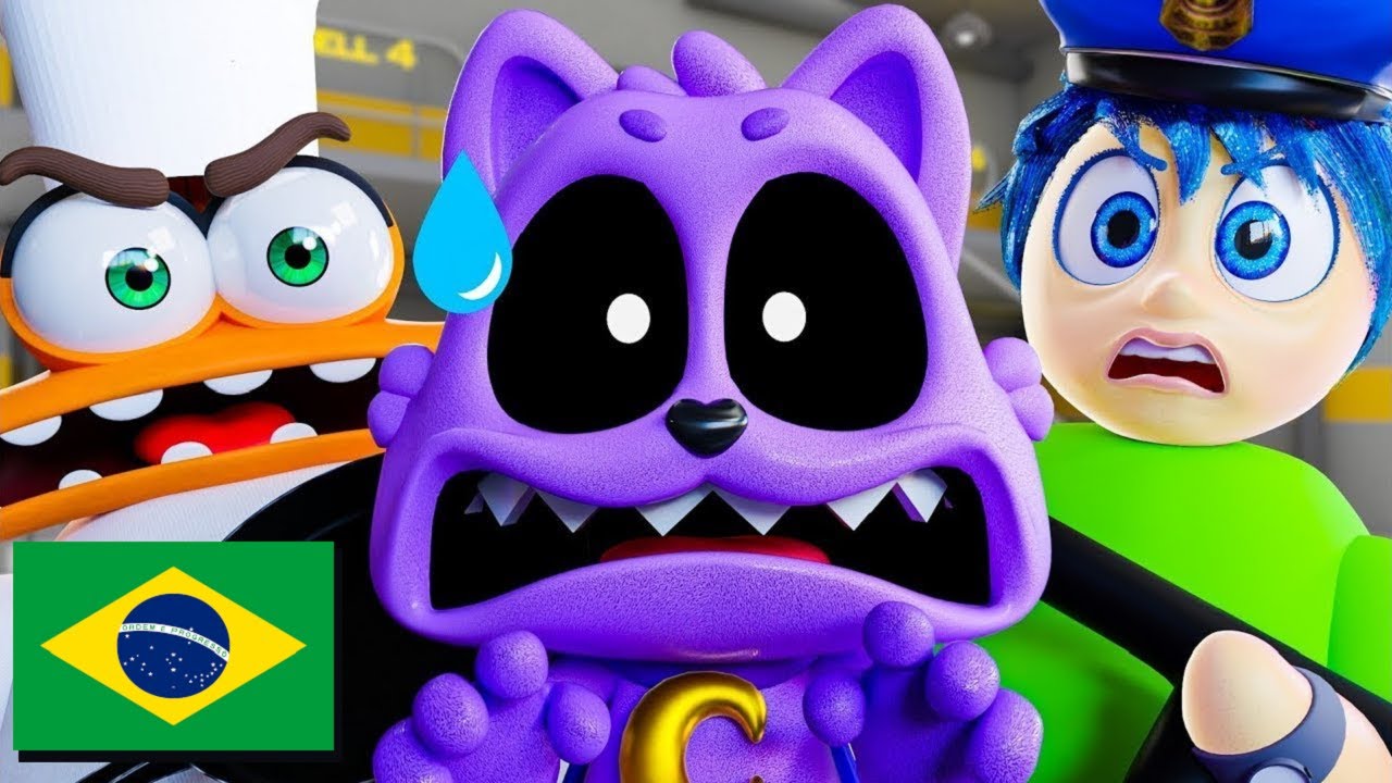 CATNAP ESCAPA DA JOY BARRY’S PRISON! - Poppy Playtime Animação
