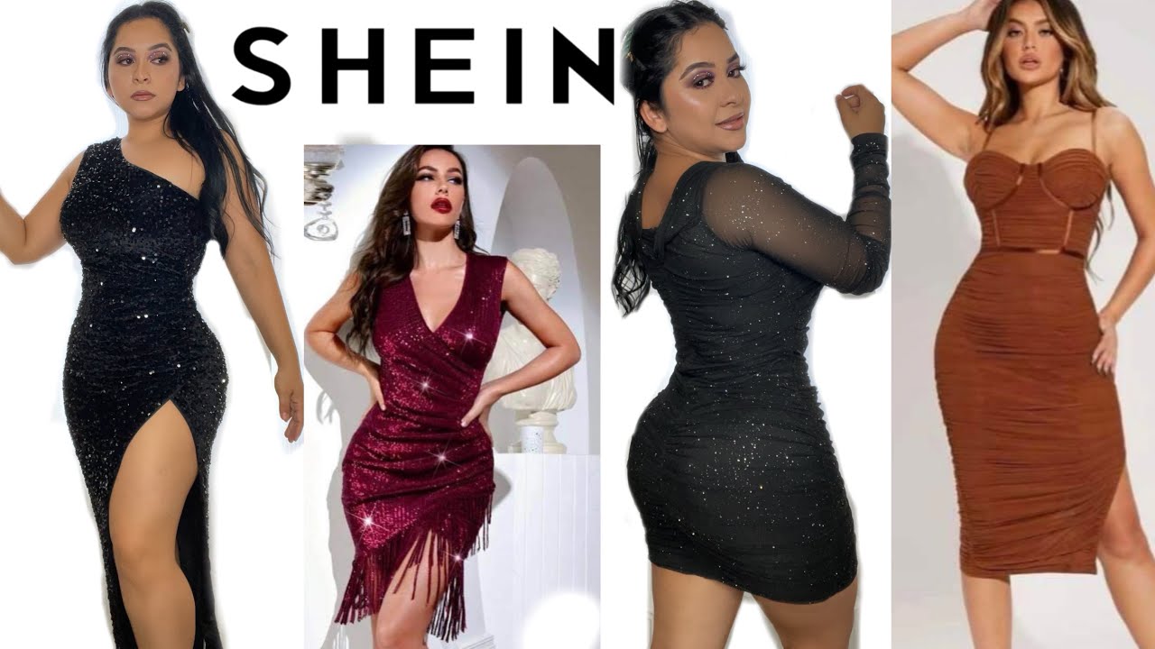 Probando por primera vez Vestidos y Zapatos de Fiesta 💃🪩 | Haul de @SHEINOFFICIAL | 21MABELL #ropa #shein