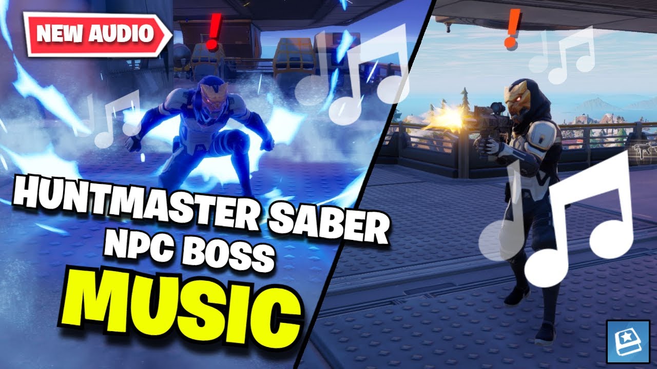 Fortnite | HUNTMASTER SABER / Command Cavern BOSS MUSIC (Idle & Aggro)