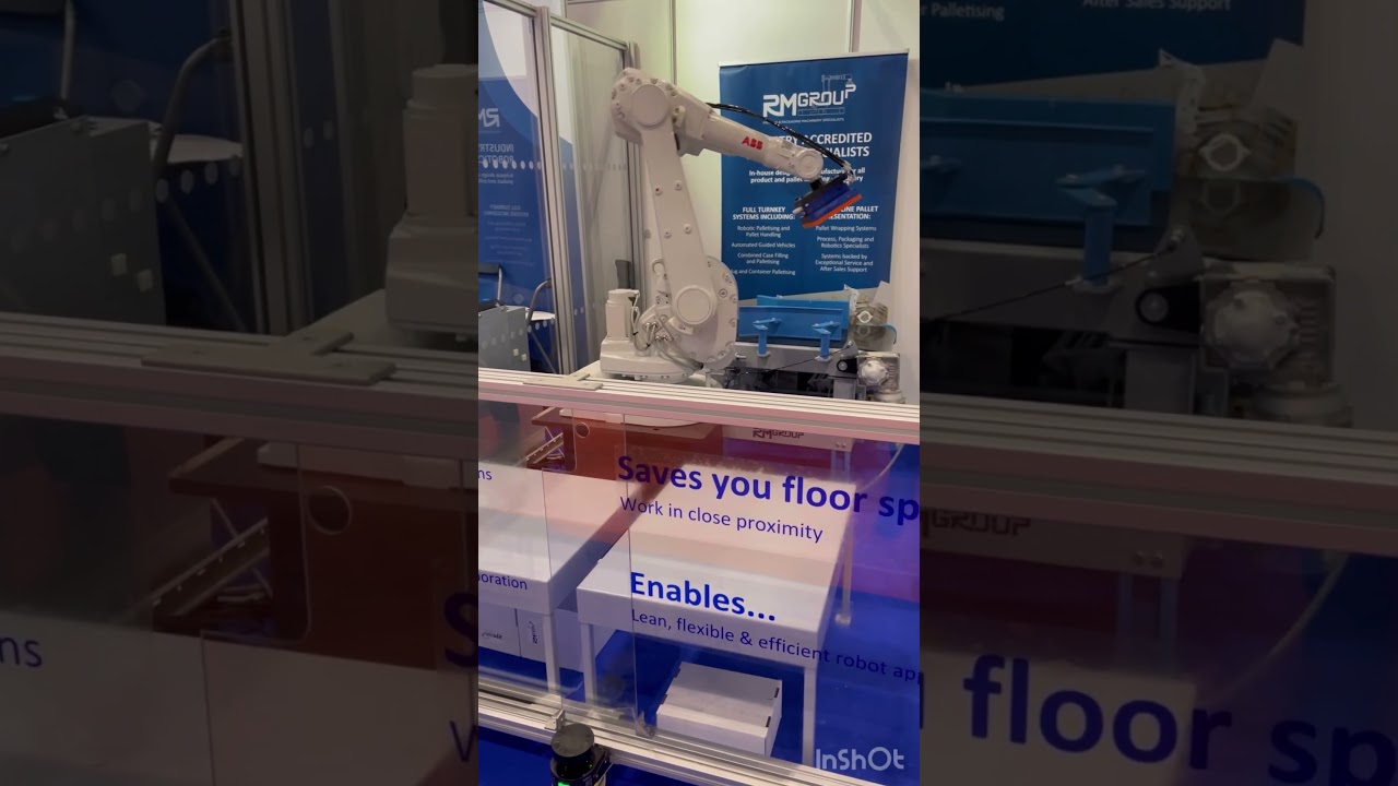 Highlights from PPMA Show 2023 and a robot goalkeeper 🤪 #homebakery #foodpackaging #automation