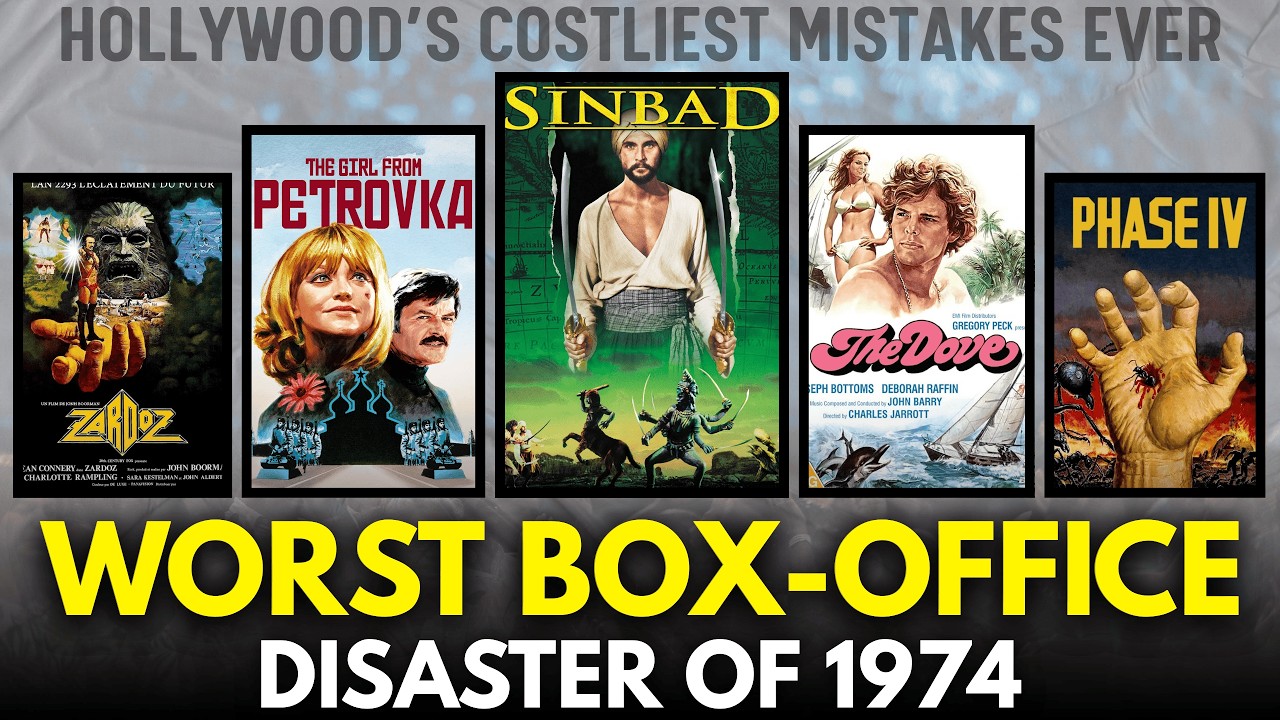 The 13 Worst Box Office DISASTERS of 1974 — Hollywood’s Most Catastrophic Mistakes