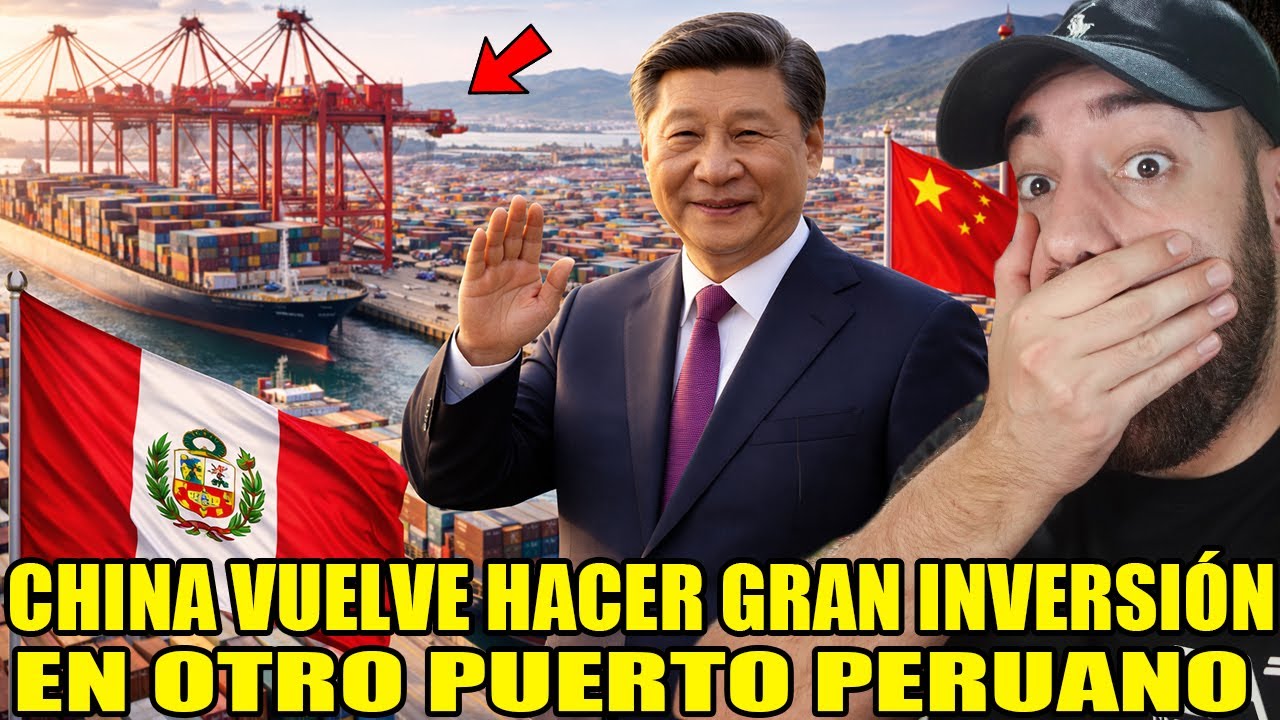 CHINA construir&aacute; otro MEGAPUERTO en el PER&Uacute; en 2026!