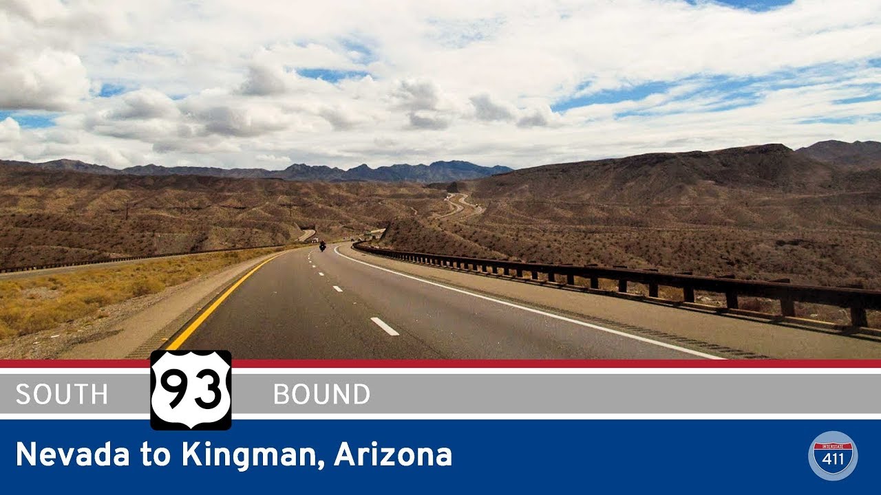 US Highway 93 - Nevada to Kingman - Arizona |  Drive America's Highways 🚙